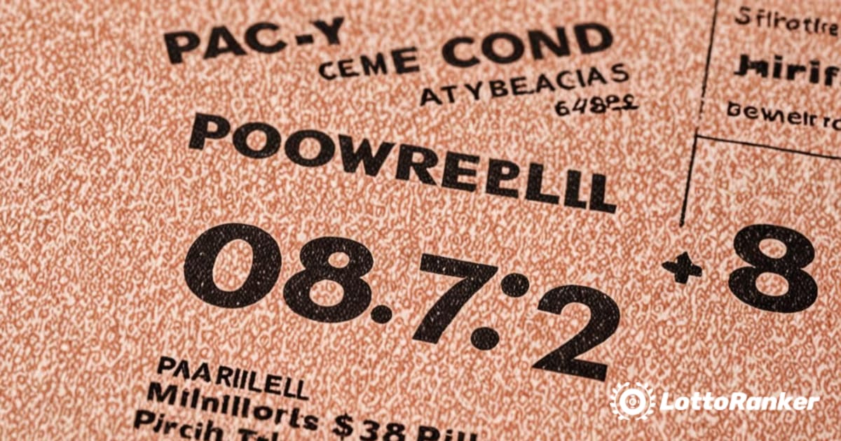 หมายเลขที่ถูกรางวัล Powerball งวดวันที่ 17 เมษายน โดยมีแจ็กพอต 78 ล้านดอลลาร์เป็นเดิมพัน